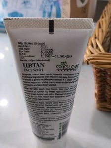 Oxyglow Herbals Ubtan Face Wash