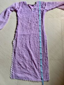 Beautiful Lavender Kurta Set