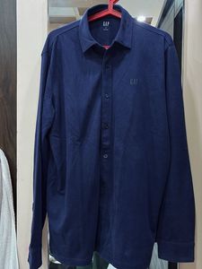 Men's Navy Blue GAP Long Sleeve Shirt