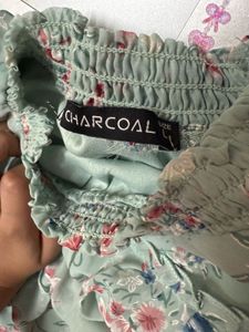 Floral Ruffle Tiered Blouse