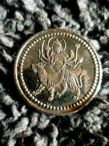 Vintage Durga Coin