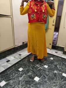 Heavy Koti With Kurti