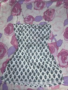 White backless kurti