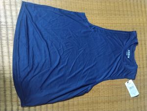 Navy Blue Shein T-Shirt