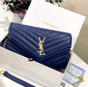 SAINT LAURENT YSL CHAIN ENVELOPE BAG