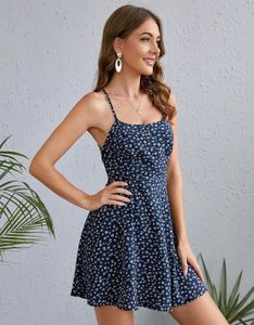 Stylish Backless Mini Dress