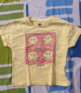 SmileyWorld Yellow Graphic T-Shirt