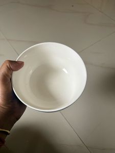 Decorative Lotus Print Bowl