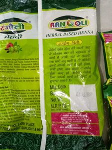 Rangoli Dry Mehandi for Hair