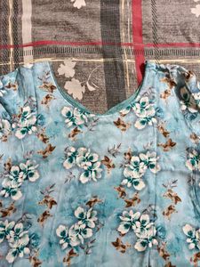 Beautiful Floral Anarkali Suit