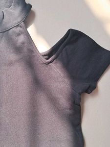 Cold Shoulder Turtleneck Top