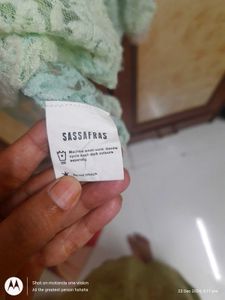 Green Net Top