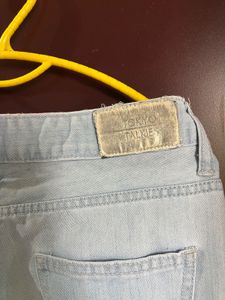 Light Wash Wide Leg Jeans