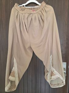 Elegant Taupe Co-ords set with Lace Detail L size