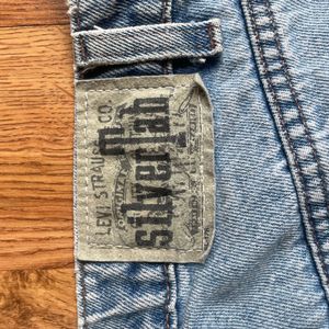 vintage Levis silver tab loose fit.
