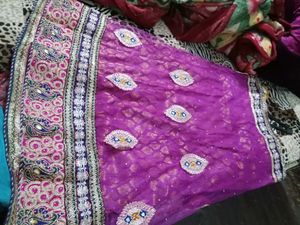 Gorgeouse Multi Color Lahnga Chunni &amp; Blouse