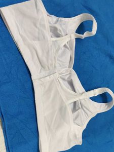 GLAMORISE White Sports Bra