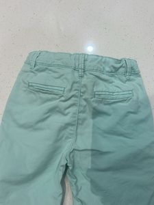 Boys Blue Sailboat Shirt &amp; Mint Shorts Set