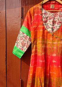 Multi Color Anarkali Dress