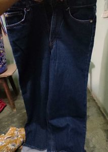 Classic Dark Wash Denim Jeans
