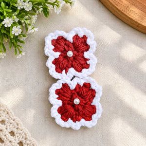 crochet hair clip
