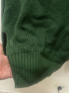 Green Knit Sweater