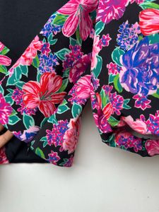 Zara Floral Crop Top