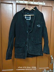 Men's Black Corduroy Jacket