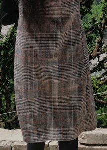 Plaid Pinafore Dress
