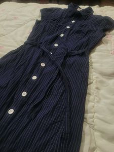 Striped Forever Shirt Dress