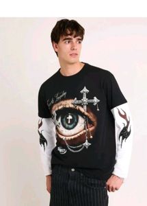 Graphic Print Long Sleeve T-Shirt