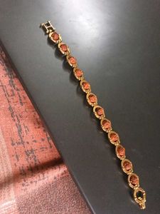 Unique Rudraksha Gold Bracelet