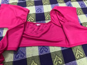 pink tie top