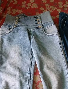 Stylish High-Waisted Jeans pack of5