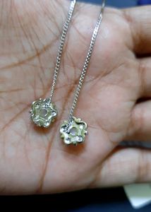 925 Silver Sui Dhaga With Pearls And Cz Stone