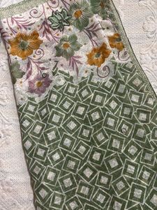 Floral Print Saree