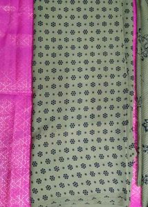 Floral Print Unstitched Suit Fabric