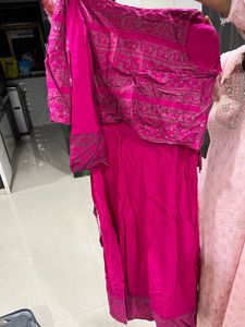 Magenta Dress with Jacket