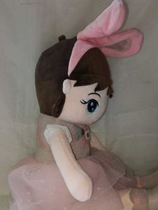 Cute Plush Doll with Bunny Ears in perfect conditi