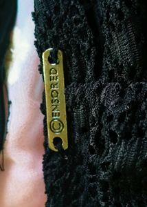 Black Textured Bikini set👍