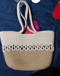 Stylish Rope Tote Bag