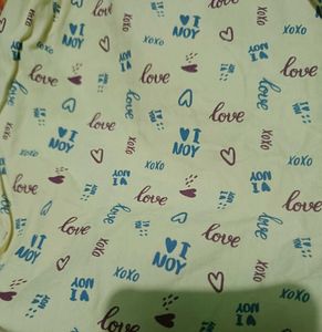 Cute Love Print Boxers