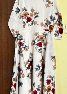Beautiful Floral Print Dress