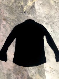 Men's Black Long Sleeve Shirt