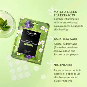 Quench Matcha Tea Clarifying Spot Patches