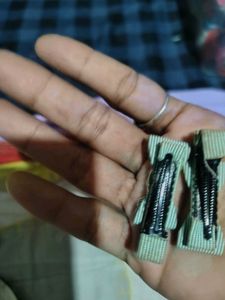 Cute Striped Hair Clips