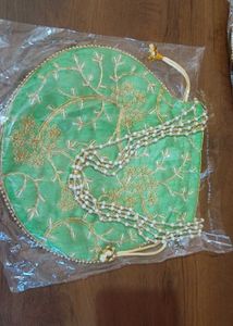 Set of 5 Embroidered Potli Bags