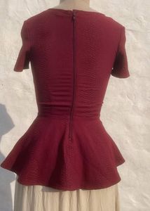 Elegant Peplum skirt top dress❤️🧚🏻‍♀️