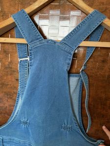 girls denim full dungarees