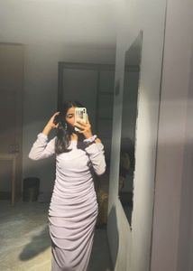 Ruched Bodycon Dress